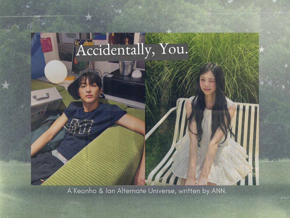 hyeinsaurus's tweet image. Accidentally, You.
a #keonsuni short AU