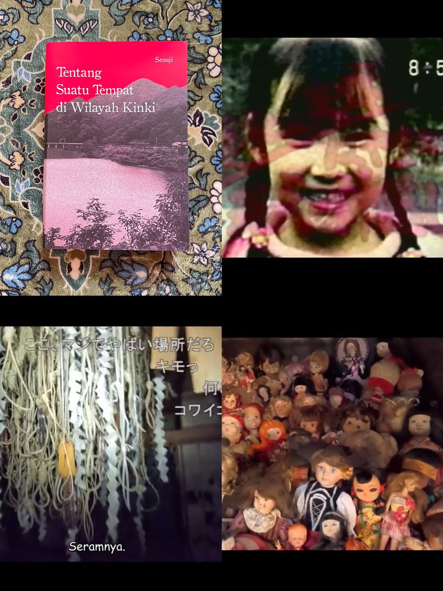 bielbiey's tweet image. THESE JAPANESE AUTHORS ARE INSANE!!!❗️

• Sesuji with “About a Place in the Kinki Region (I watched the film and it’s so disturbing) "

• Uketsu with his brilliant books, is supported by disturbing videos on his YouTube channel.