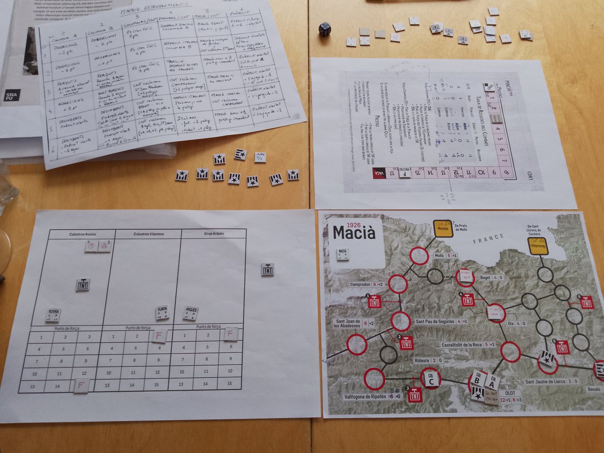 Prototipant coses... Serà la nostra segona incursió en la història pàtria... #Macià1926