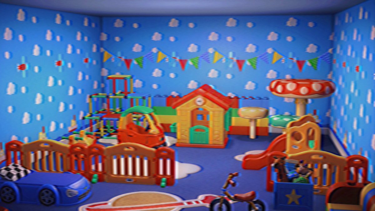 893Hu's tweet image. リミナルスペース キッズルーム
 #どうぶつの森