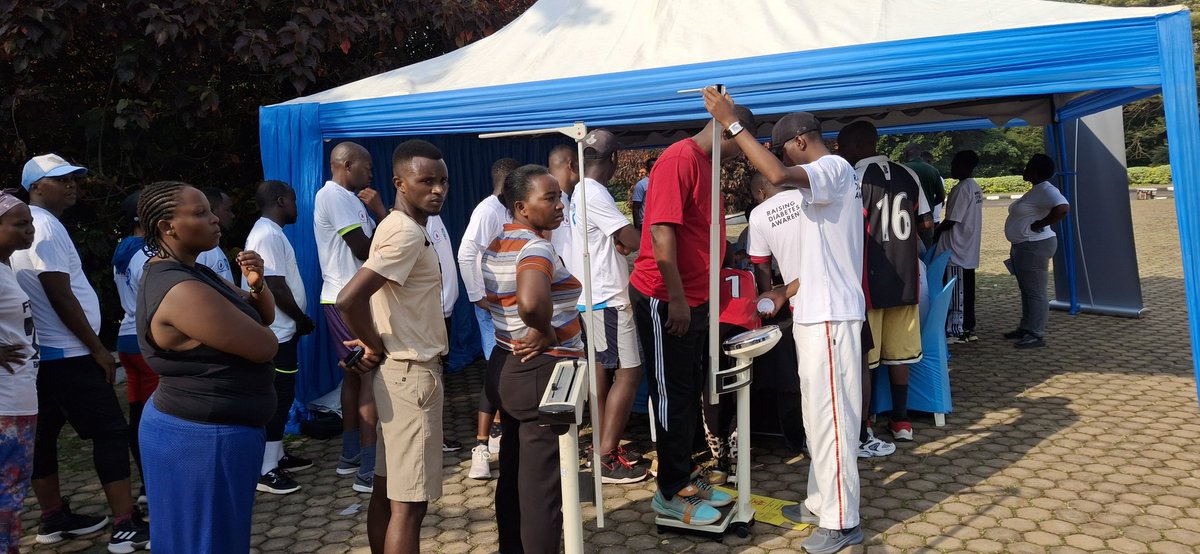 Today  I joined <a href="/GTFoundationRw/">GT Foundation</a> on #CarFreeDay, organised in collaboration with <a href="/Gasabo_District/">Gasabo District</a> . The Foundation champions preventive healthcare, &amp; seeing families exercise while getting diabetes checks showed how community health should be done. #CarFreeDayForHealth