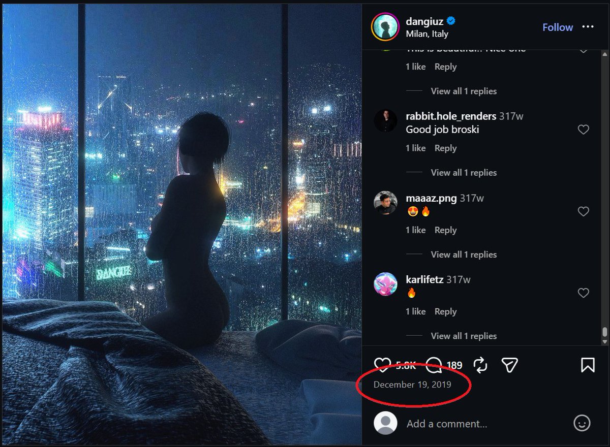 dangiuz's tweet image. Spent my entire life creating and posting digital art on the Internet only for a clanker to say it's AI😵‍💫