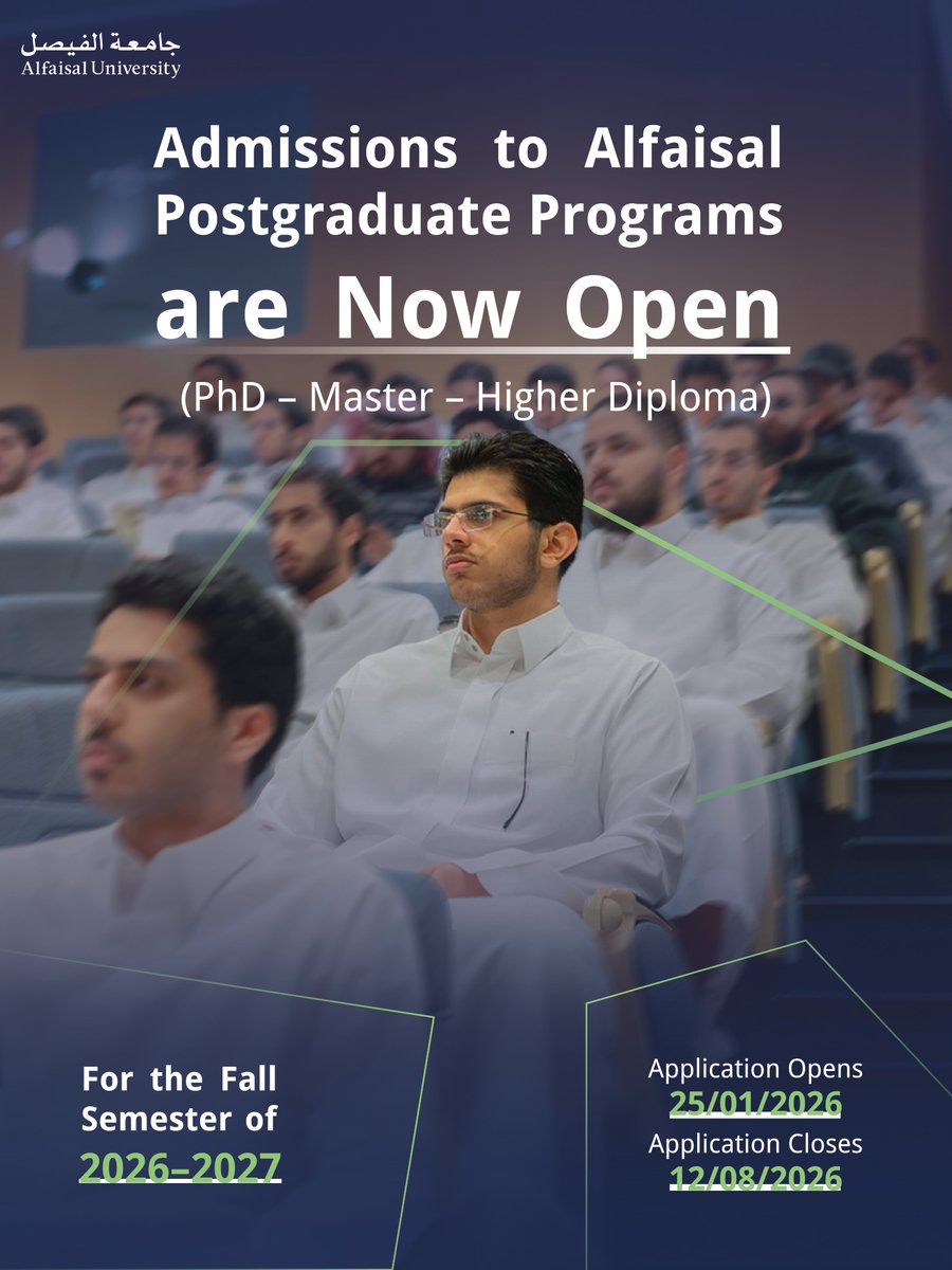 Alfaisal Graduate School tweet media