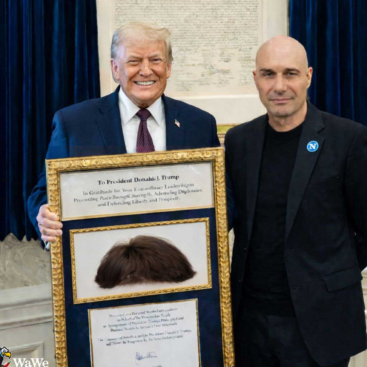 #trump #machado #nobel {<a href="/WaWe970/">davide marchetti Ⓐ</a>}