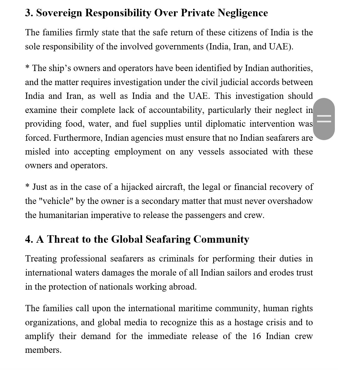 KapilchauhanRld's tweet photo. 🚨FOR IMMEDIATE RELEASE🚨
@aajtak @ndtv @ANI @aichls @India_in_Iran @narendramodi @BBCBreaking @dgshipping_IN @IndianDiplomacy @ZeeNews @Iran_in_India #FreeIndianSeafarers  
#ValiantRoarCrisis  
 #HostageNotCargo  
 #SeafarersAreNotShields  
#BringThemHomeNow  
#HumanRightsAtSea  
#IndiaIranSolidarity  
#MaritimeJustice  
#DiplomaticEmergency  
#CrewLivesMatter
