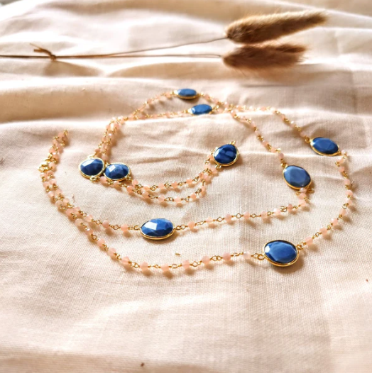 InsightStones's tweet photo. Prachtige lange ketting van 925 zilver verguld met 1 micron 18 karaat goud. De ketting bevat blauwe opaal en perzikkleurige maansteen.
https://t.co/V7MJ7JPRcr #ketting #opaal #zilver #insightstones #maansteen https://t.co/sNDaQo8NkX