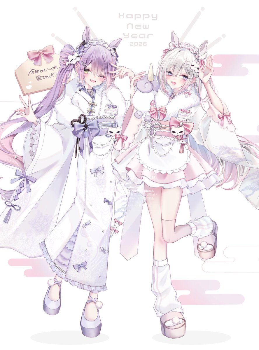 rno__hys's tweet image. #かなたーと
#TOWART 

 大遅れ謹賀新年🎍かなトワ