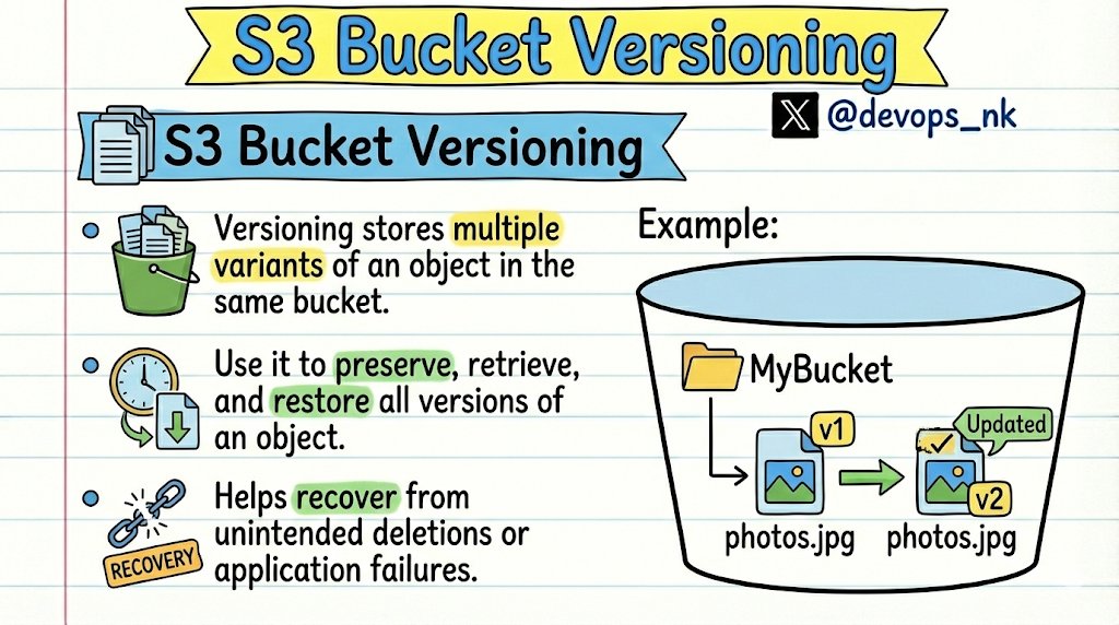 AWS Simplified – Day 5: AWS S3 - Storage Classes

Save this for quick revision &amp; follow for more 👇

🪣 AWS S3 – Storage Classes:
Different storage options optimized for cost, access frequency, and durability, same core S3 durability with varying availability &amp; retrieval times