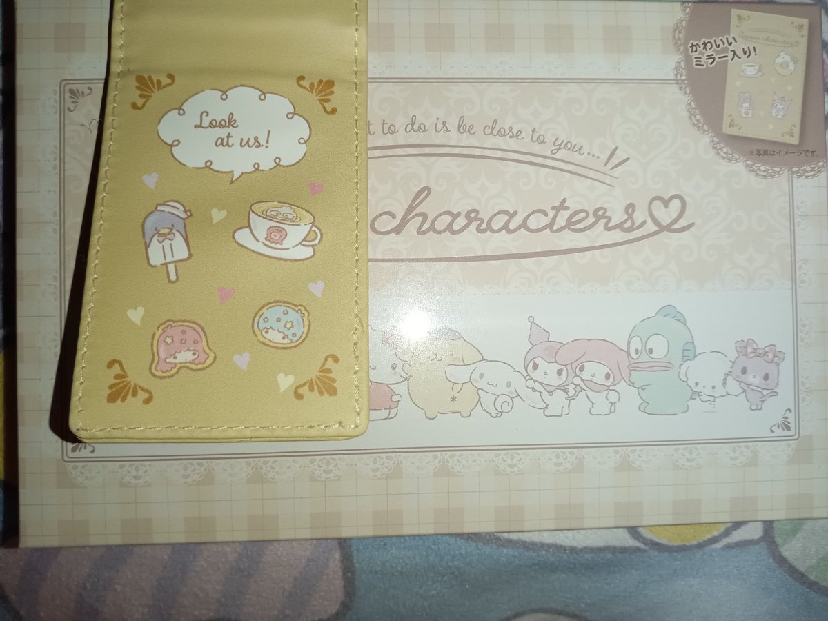 サンリオキャラクターズ ミラー&チョコギフト 株式会社ハート ミラー