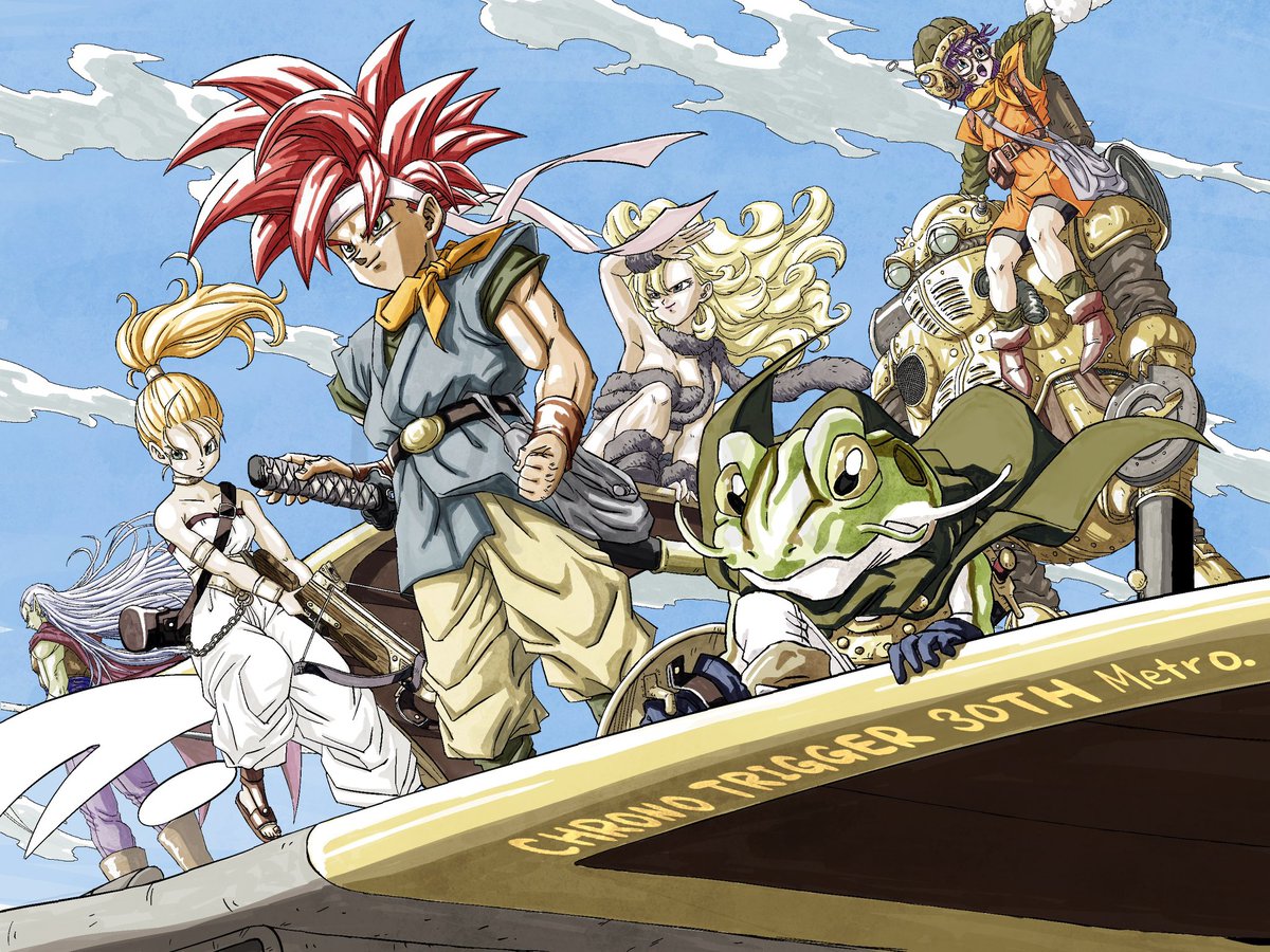 クロノ・トリガー
新しい話題が出てきて本当に嬉しい。
フィギュアは絶対買います。
#クロノトリガー #ChronoTrigger #イラスト