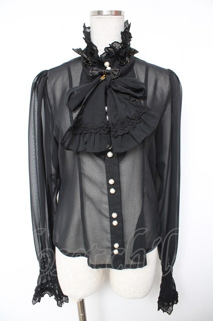 🖤New arrival🖤 BABY, THE STARS SHINE BRIGHT / Quintetブラウス 黒