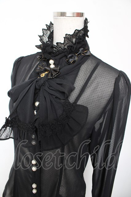 🖤New arrival🖤 BABY, THE STARS SHINE BRIGHT / Quintetブラウス 黒