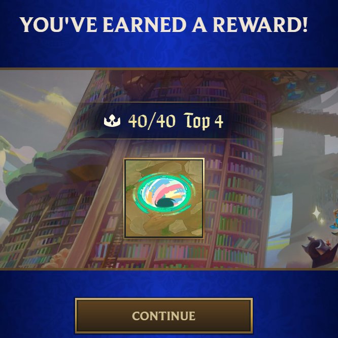 40/40/40/40

Literally completed TFT.