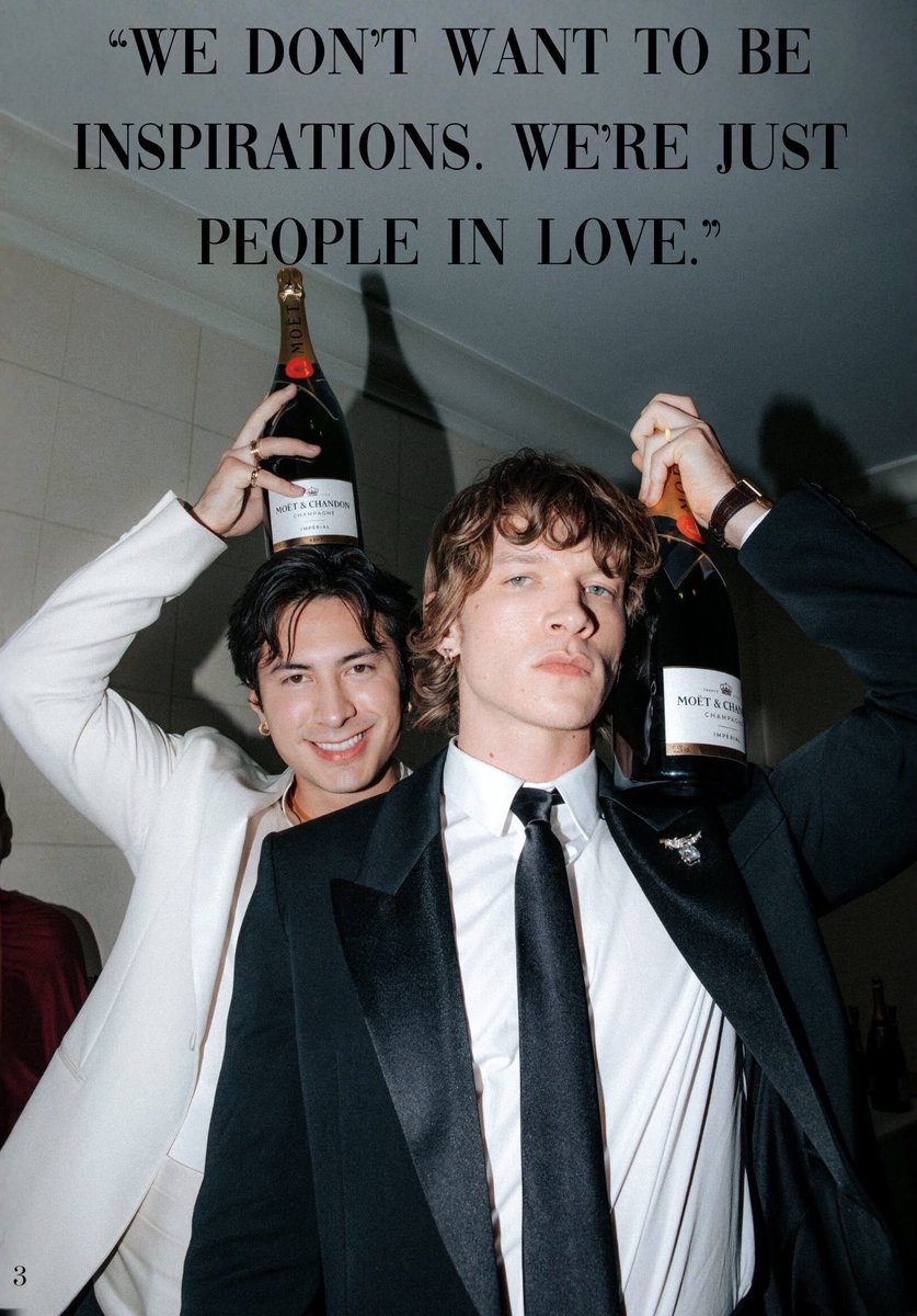 defendhollander's tweet image. Vogue - Inside the wedding of Shane Hollander and Ilya Rozanov