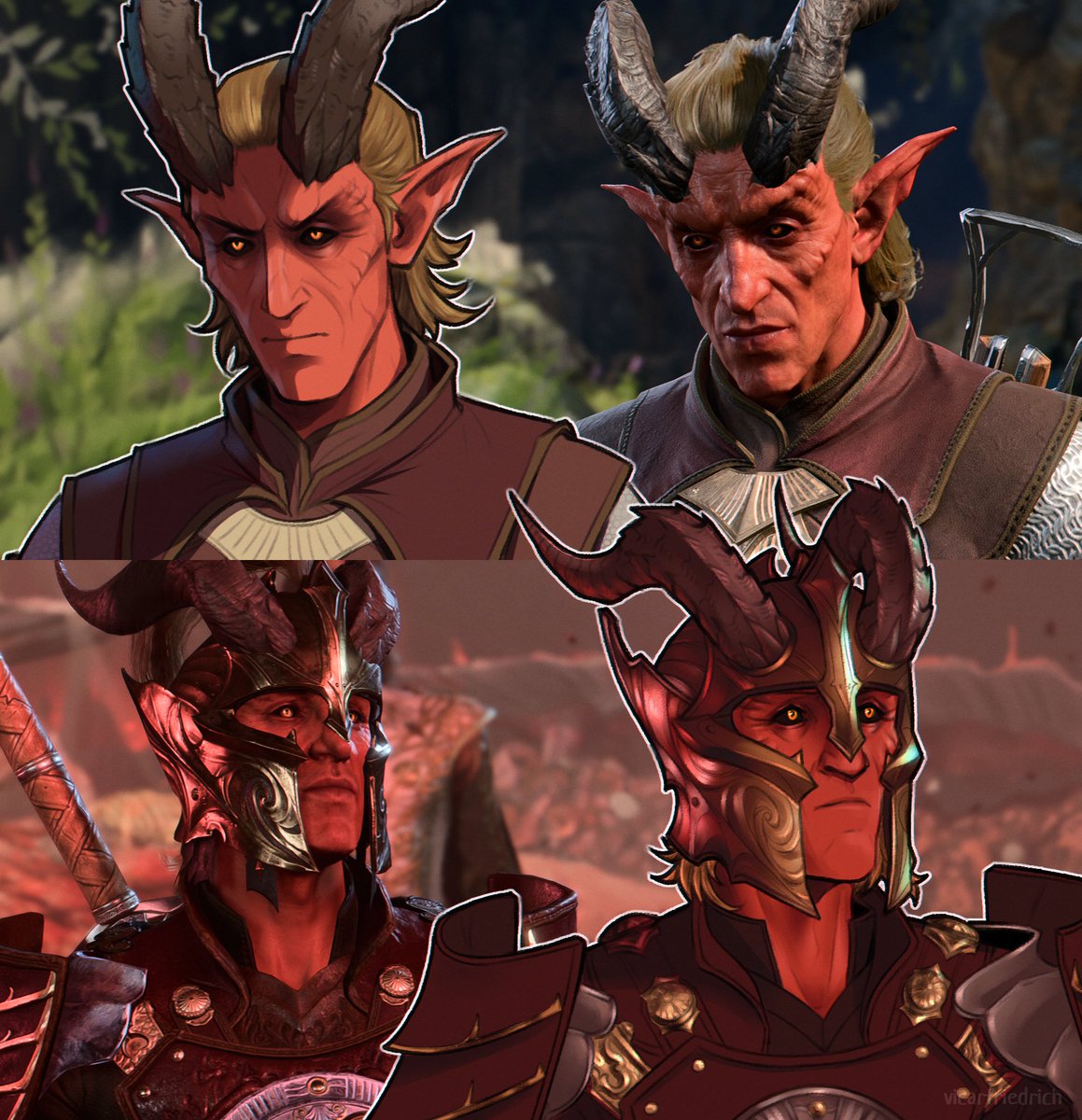 VicarFriedrich's tweet image. In the game / In my style
#Zevlor #BG3 #BaldursGate3