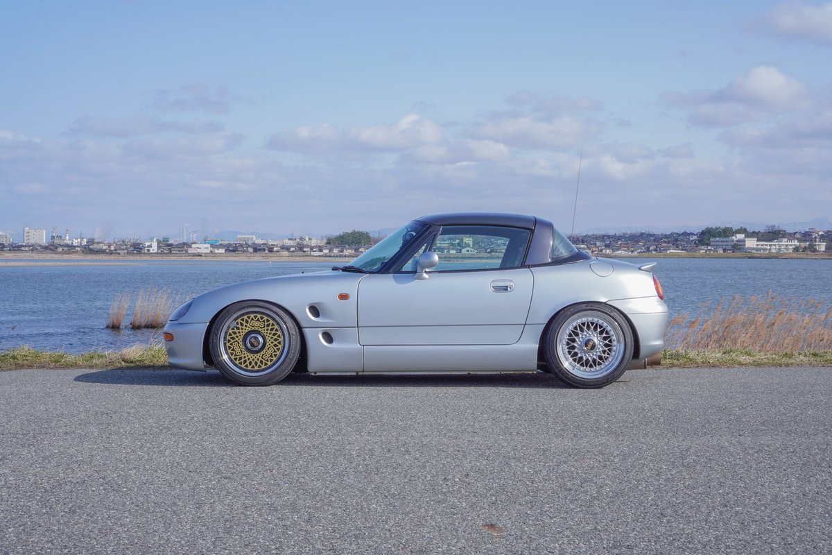 toyoccino's tweet image. NEWパーツ！！
ﾐﾂさんからBBSのターボファンを破格で譲って頂きました
状態もめっちゃ良くて付けて走るの躊躇しそうな位ですが今年はこの仕様で乗り回そうと思います

ﾐﾂさんの意志は俺が引き継ぐぞ💪