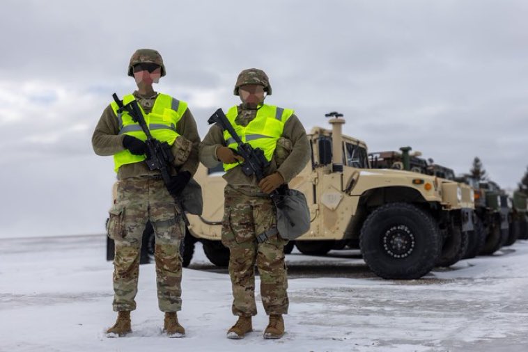 We are a long way from Civil War, but the Minnesota National Guard is now wearing bright green vests to distinguish from “other agencies”.  This is now “us” versus “them” combat forces.  Trump is taking US to a very dark place.  Crucial that MN Guard and ICE do not clash.