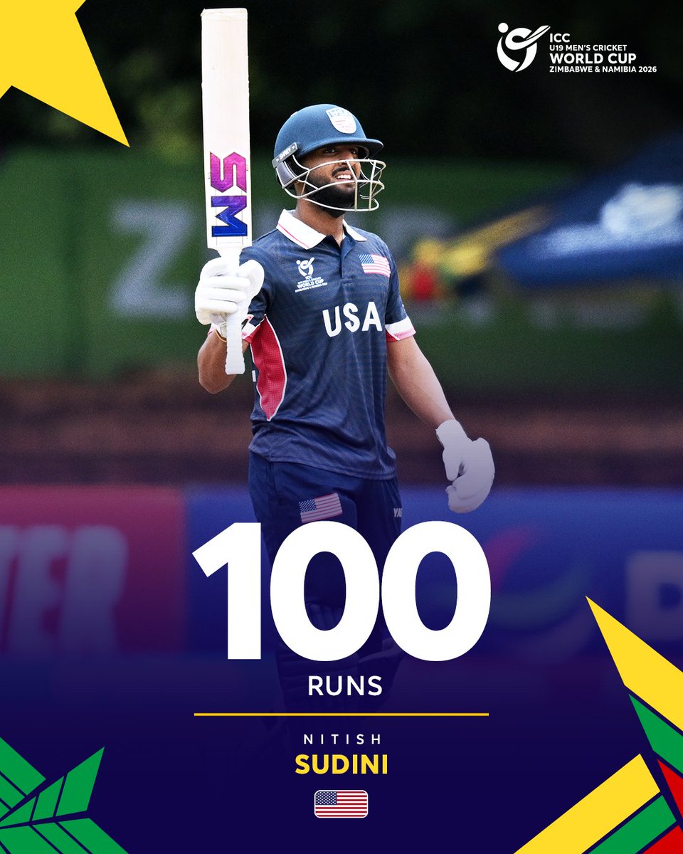 IamSpoogy's tweet photo. A Star is born! In this truly historical moment for USA Cricket. https://t.co/rO4JSaZHjg