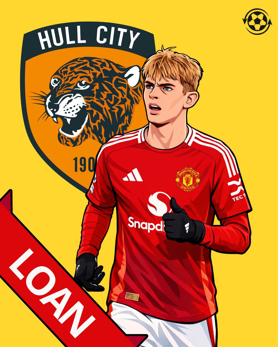 DeadlineDayLive's tweet image. 🚨 Hull City are in talks to sign Manchester United's 22-year-old midfielder Toby Collyer on loan.

Hull City manager Sergej Jakirović: "We have the green light from Manchester United, he will join us [on loan] on Monday. We have agreed everything with Manchester United. He will…
