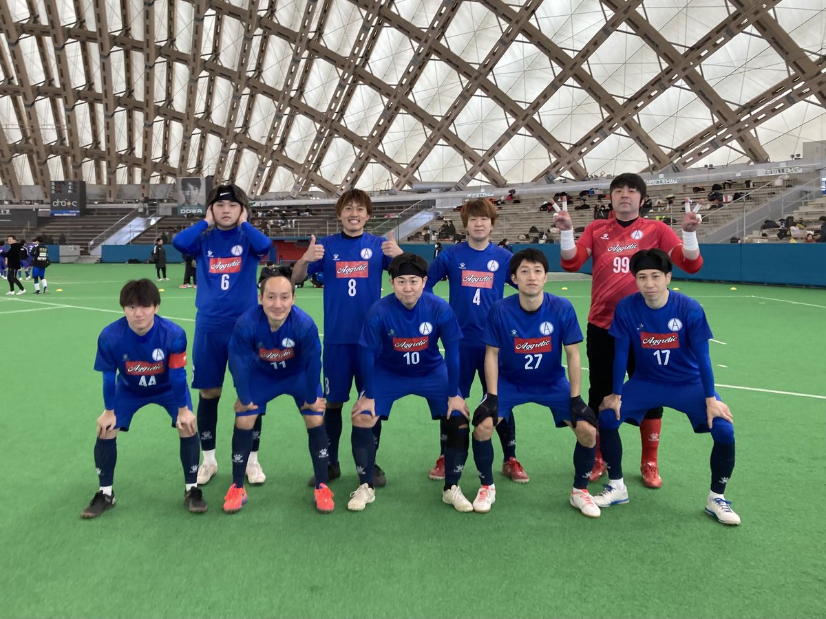 aggretic's tweet photo. 【ニプロハチ公ドーム杯フットサル大会】

2026.1.17-18(土日)
予選リーグ
🆚大館国際情報学院高校
2-1
🆚FC MAX
5-0
🆚golazo2018
1-7

Goldクラストーナメント
1回戦
🆚golazo2018
2-3

対戦した各チームの皆さん、ありがとうございました😃

#KELME #Akita #Futsal
#AGGRETIC #アグレティック秋田 https://t.co/rBxUkVjyqe