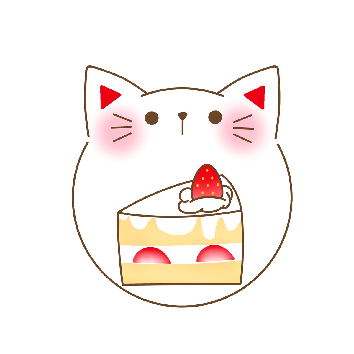 スイーツにゃんこ🍰 ﾆｬｯ(ฅ•ω•ฅ)
