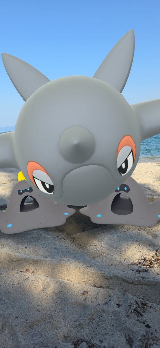 今日の午前中スナバァ巣活4日目✨
無事2匹目GET✨
後1匹狙いたい☺
#ポケモンGO
#スナバァ巣活