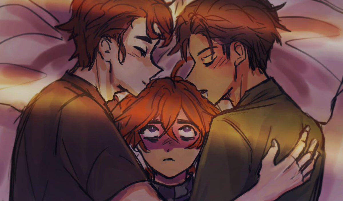 Tired kittens are sleeping

#lololoshka #fanart #draw #дилан #лодыри #дилошки #последняяреальность