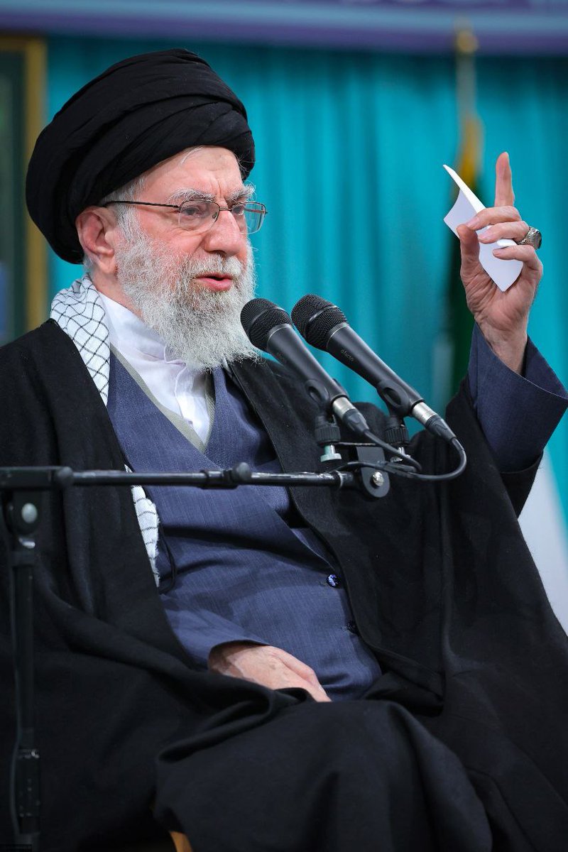 🔸This is the image of a revolutionary man on the verge of his eighty-sixth birthday, a man in the stature of an anti-colonial leader, a historical figure whose face will be remembered for centuries. A leader who spent his life in Jihad, stood firm, did not live for himself, and