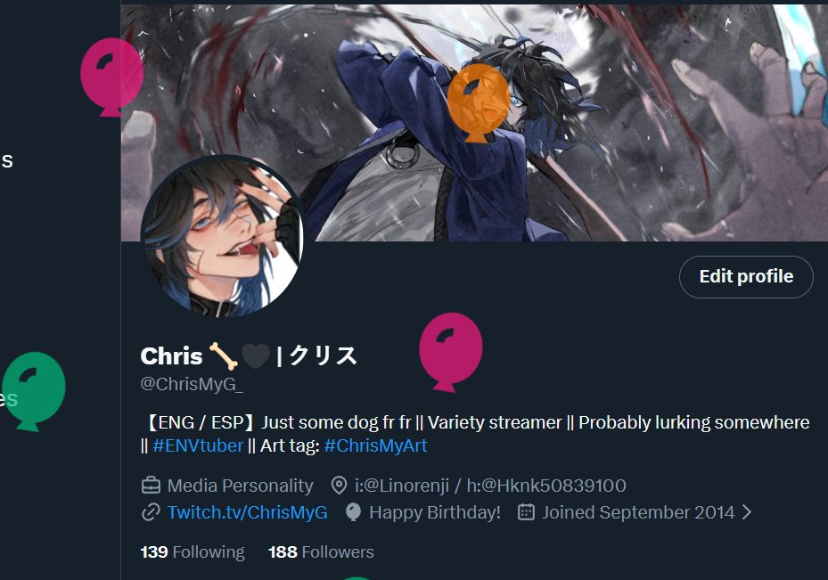 Chris 🦴🖤 | クリス tweet media