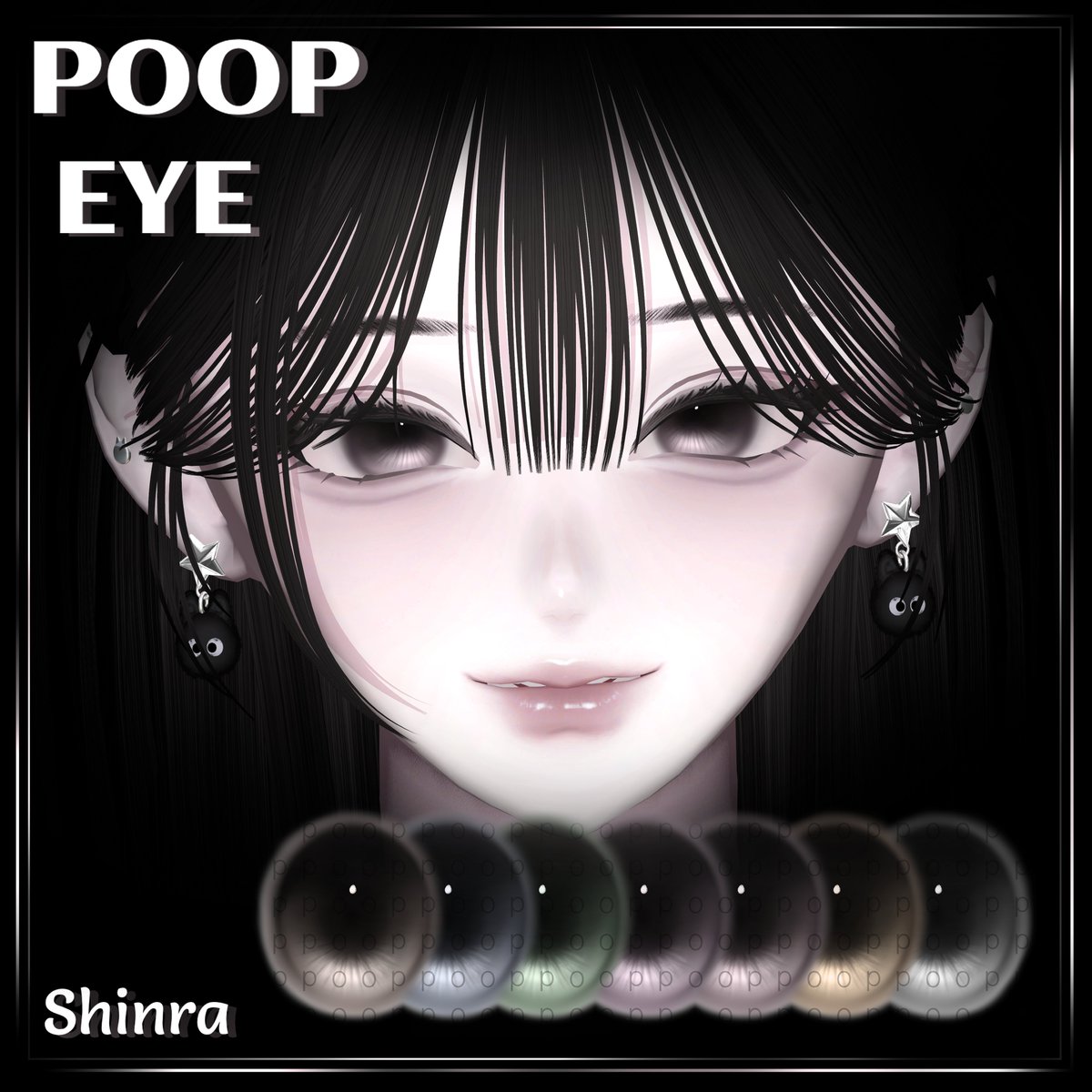 Poop_vrc_'s tweet photo. 【 Shinra &amp; Minase 】

꣑୧ EYE Texure ꣑୧  
꣑୧ 1/20 RT + follow  기프트 (2명) ꣑୧  
꣑୧ 1/20 RT + follow ランダムで (2人) ꣑୧    

booth : https://t.co/XboN7XWZCq

#VRC #VRCha #Poop_booth https://t.co/tdxOfsSXUj