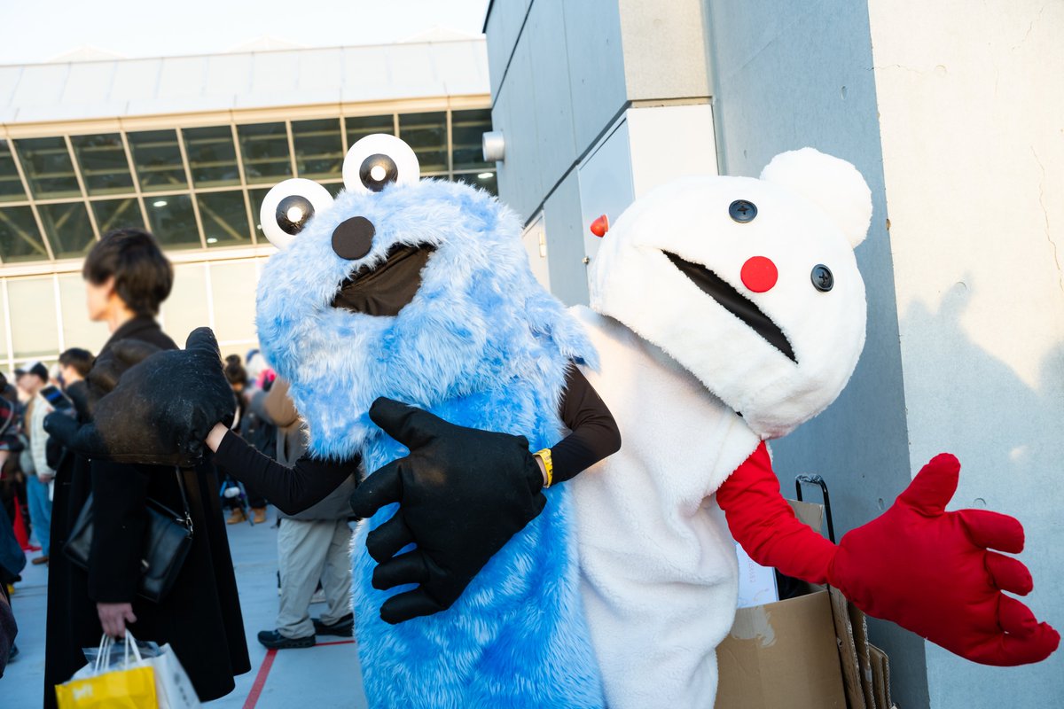 c107 #C107コスプレ パペットスンスン＆ノンノン 撮影ありがとうご