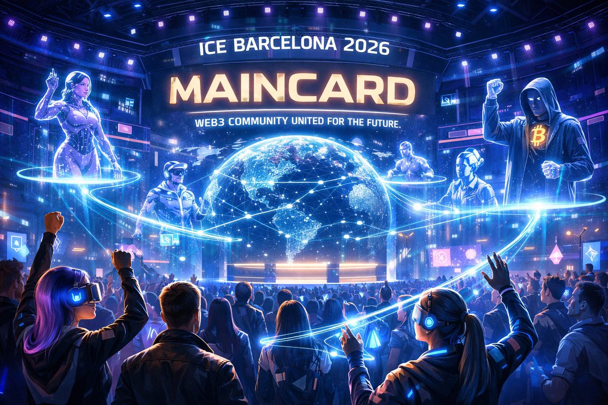 Maincard is already at #ICEBarcelona 2026 —
and the community is backing the team 💪
I joined the Community AI Challenge to show support and be part of the moment.

We’re not just watching ICE —
 we’re part of it.

<a href="/maincard_io/">Maincard</a>
#Maincardice #ICE2026
