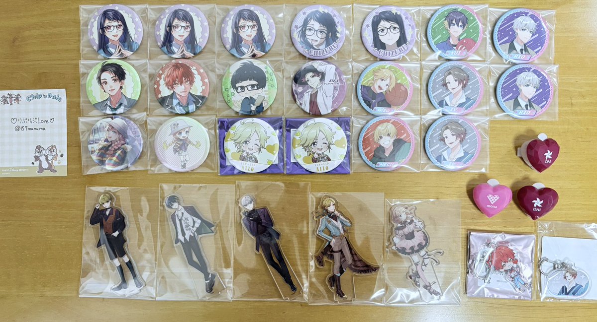 交換・譲渡】HoneyWorks ハニワ 缶バッジ カード 【譲】画像1、2枚目