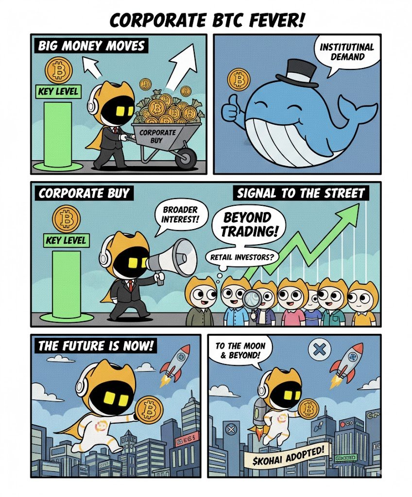 Institutional interest is the fuel, and $Kohai is the rocket. WAGMI! 🚀🌕

#KohaiNexus