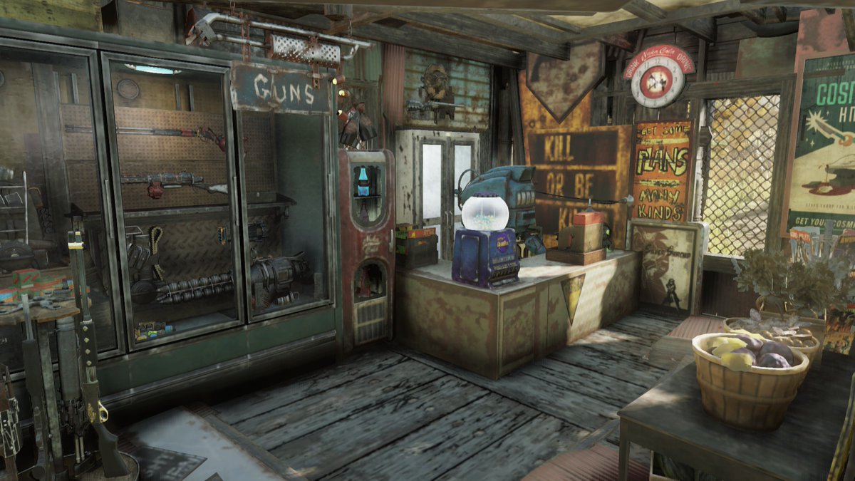 NewCAMP！
Fallout4のタイトル画面リスペクトで作ってみました。
だいぶアレンジ入っちゃったけど…ｗ

#Fallout76
#Fallout76CAMP