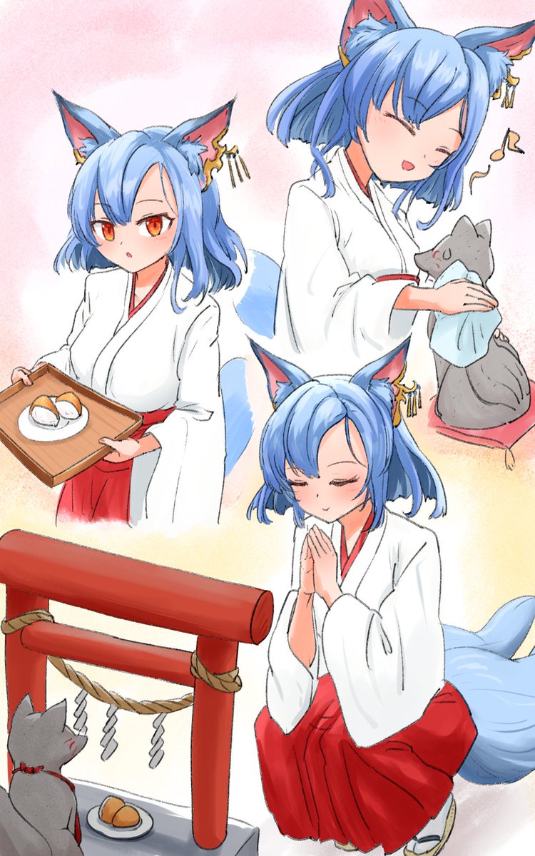 #あやらぶ　 #あやらぶ絵巻
巫女ミヤノメ