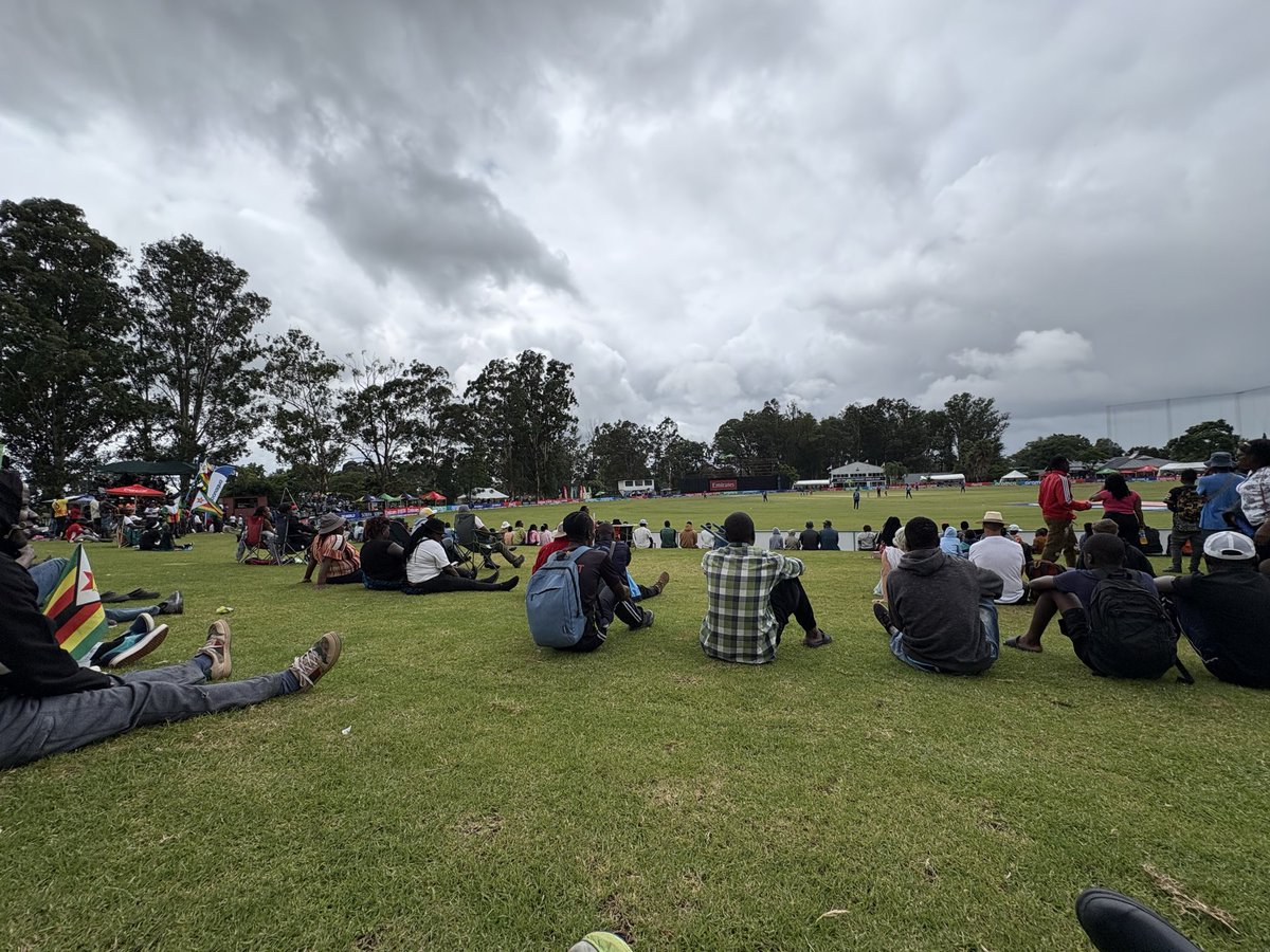 There’s nothing quite like watching <a href="/englandcricket/">England Cricket</a> in a light drizzle, even in Harare.

 #ICCMensU19WC