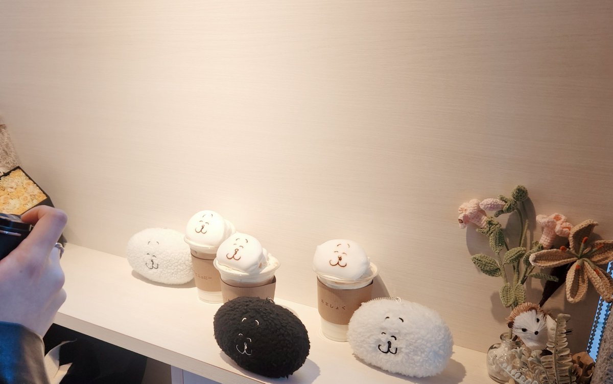 3Dラテアート！再現度高くてかわいすぎた。
ちなみに私のマイブームともだち写真は、写真を撮られているともだちを撮ることです。
#ノベンバともだちコレクション