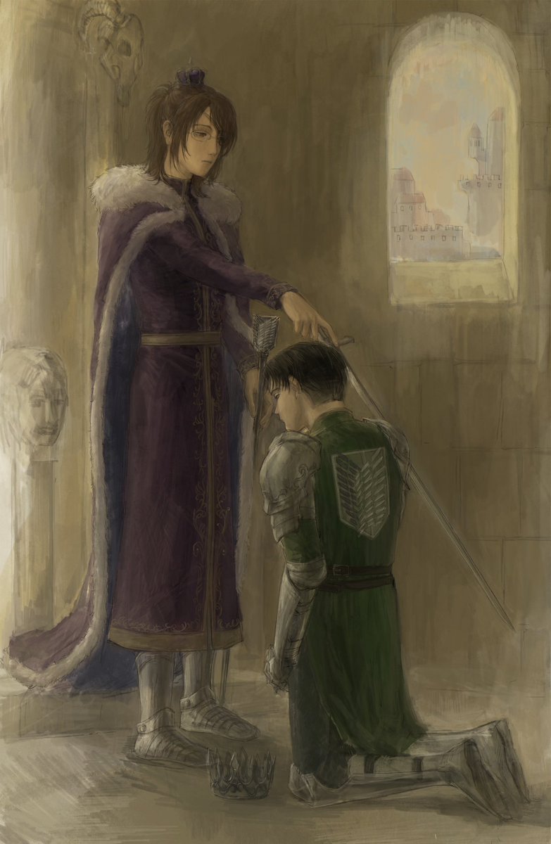 chemawen1's tweet image. the accolade #リヴァハン #Levihan