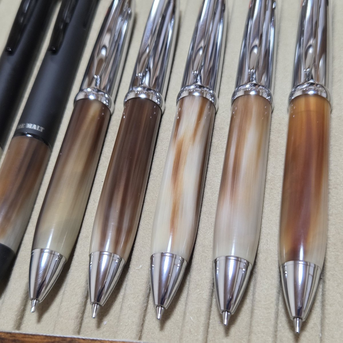 No.68ピュアモルトプレミアム3&1カスタム 水牛の角芯持ち No.66ピュアモルトプレミアム3&1カスタム オランダ水牛の角芯持ち No