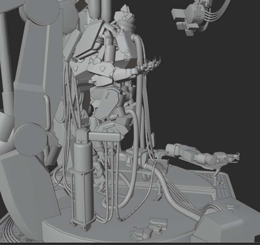 ZRelozer's tweet photo. A small trial model I made to put some materials on (W.İ.P) #3dart #3DModel #3dartwork #mechanical #mecha #modeling #model https://t.co/DiUoWIMjEA