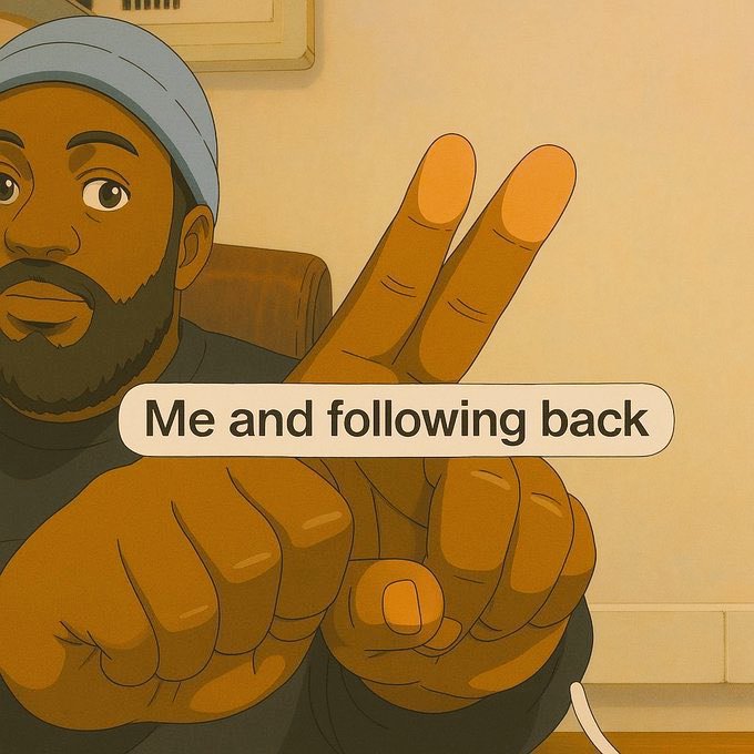 I’m following everyone who replies "Hi", to this post .