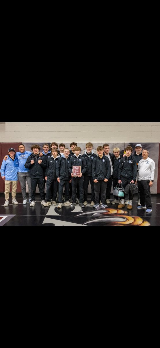 ENHS_wrestle's tweet image. Yesterday the wolves won the Arlington invite! We finished with 7 finalists and 3 champs! #GoWolves