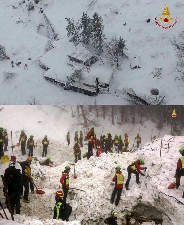 Il 18 gennaio 2017 la valanga che travolse l’hotel Rigopiano uccise 29 persone innocenti. Una ferita ancora aperta per l’Abruzzo e per tutto il Paese. Una tragedia evitabile come tante altre. 
Consiglio di ascoltare il #podcast di <a href="/PabloTrincia/">Pablo Trincia</a> "E poi il silenzio".