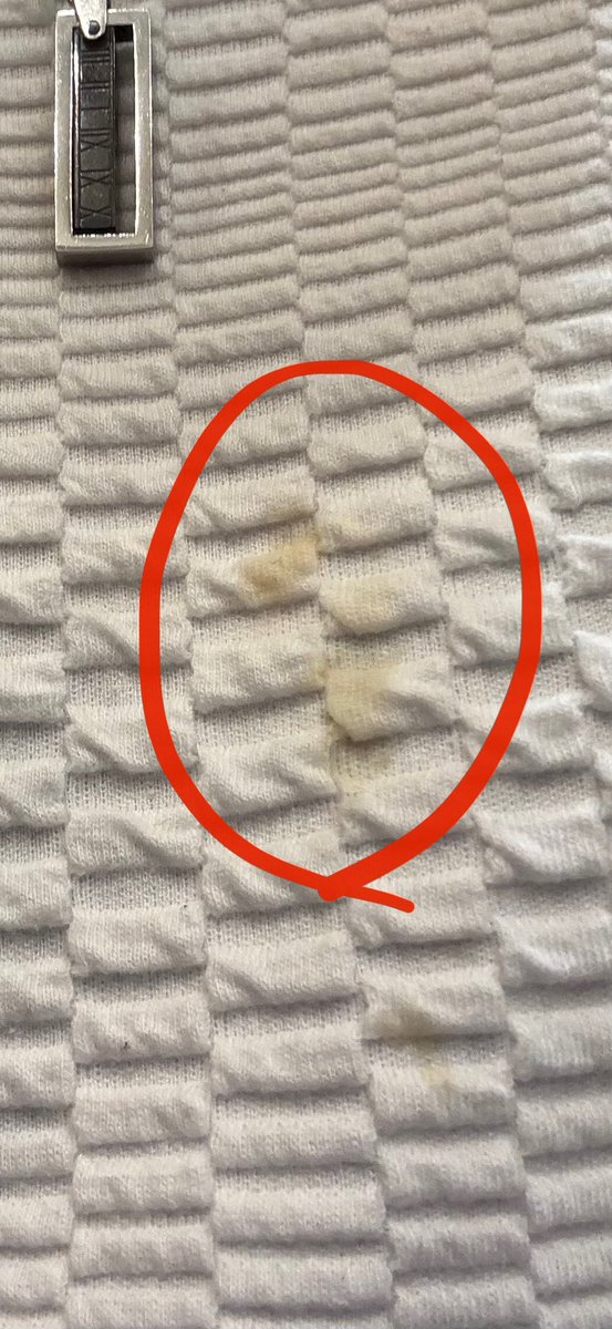 今日飲み会で服にまたこぼした...
学習しないな私...