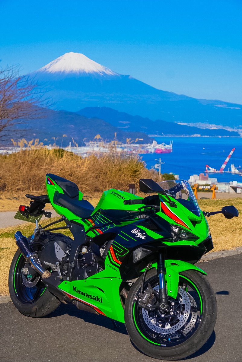 【富士山】 やっぱり富士山と撮るのはここがベストかな 久々に乗って少し怖かった