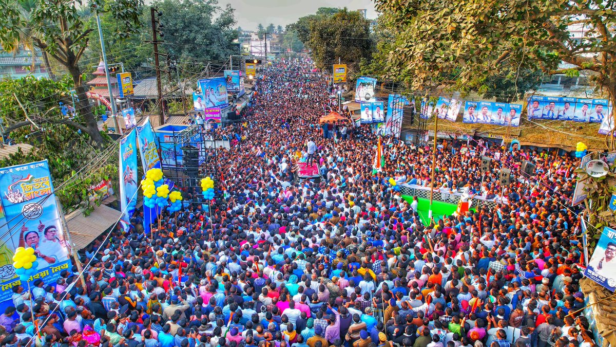The mood in Nadia is very clear. People are resolute in punishing the BJP for its continuous insults to Bengalis and its deliberate neglect of Bengal for years. Those who oppressed WB will pay the price. The people are firmly with Trinamool.

#AbarJitbeBangla