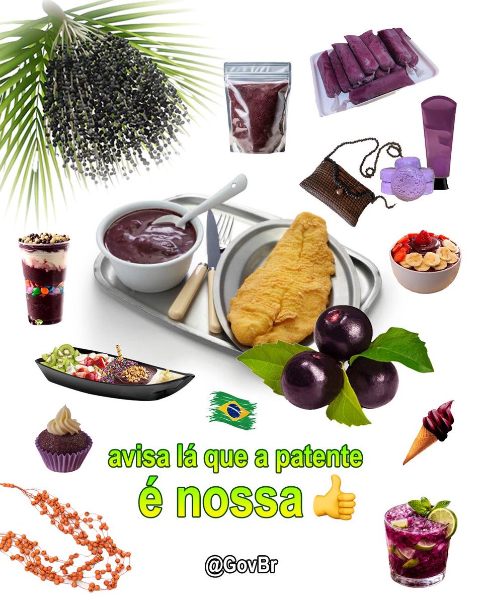 govbr's tweet image. Agora é oficial: o açaí é fruta nacional do Brasil! 🎉

Isso é o que diz a Lei 15.330, publicada no último dia 8 no Diário Oficial da União. ✍️