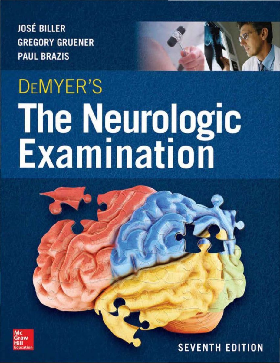 DrMalakbadrani's tweet photo. الفحص السريري (Neuro Clinical Exam) 

أهم اداة عند طبيب الأعصاب حتى أهم من الأشعة (عكس ما يعتقد اغلب الناس) على سبيل المثال كثير من الجلطات الدماغية نعالجها بالمذيب بناءً على الفحص السريري فقط وبالغالب الأشعة بالطوارىء تكون طبيعية وعند إعادة الأشعة بعد ٢٤ ساعة تتضح آثار الجلطة، ايضاً بعض من الأمراض المناعية تبان اعراضها على المريض قبل تغييرات الأشعة، وأمراض الأعصاب الطرفية وغيرها الكثير. 

أفضل طريقة لتعلم الفحص هي اولاً انك تفهم المغزى منه وهذا يحصل بالقراءة، وثانياً انك تمارسه من خلال متابعة فيديوهات، ومراقبة السينيورز والتمرن معاهم، وفحص المرضى بإستمرار. 

مصادر اعتمدتها للقراءة: 

١. DeJong’s: اعتبره أهم مصدر صراحةً، عدد الصفحات مرعب 😙 لكن اغلبها نظري فتجاهلوها وركزو على البارت العملي. (بارت النظري في الCranial Nerves أشوفه رائع) 

يبدأ البارت المهم فيه من تشابتر ١٢، وتجاهلو تشابتر ٢١ إلى ٢٦. 

٢. DeMyer’s: جميل للمراجعة ومختصر، التشابترز المهمة من ٣ إلى ١٢.