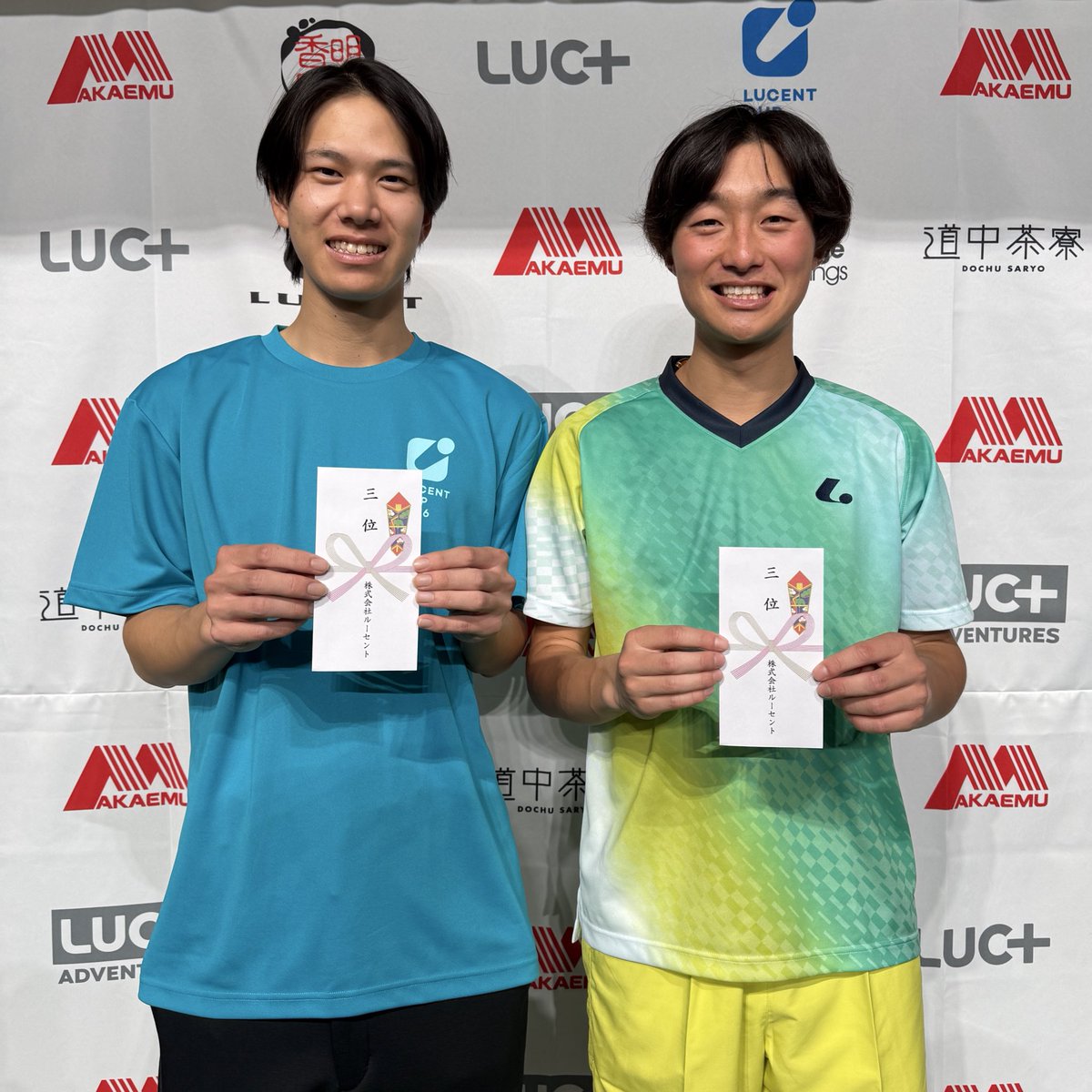 東京インドア2026 大会結果 男子 優勝🏆 矢野・内田ペア 準優勝🥈 片岡
